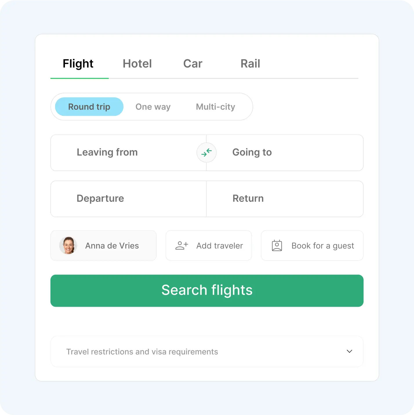 Goodwings intuitive travel management platform