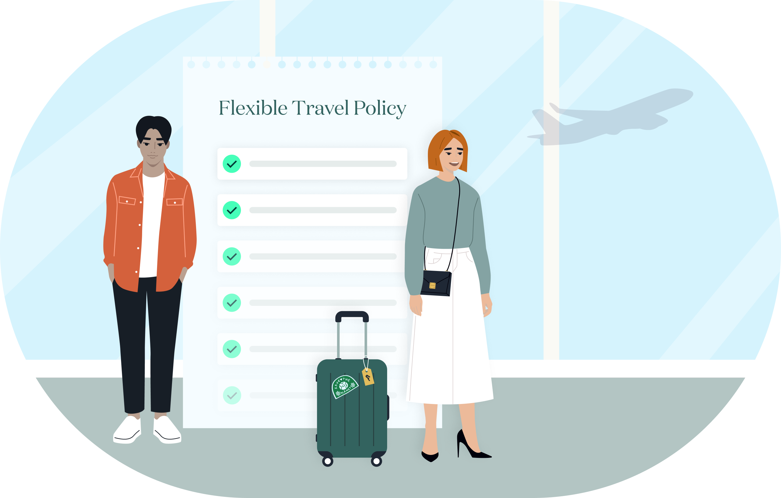 Flexible travel policy